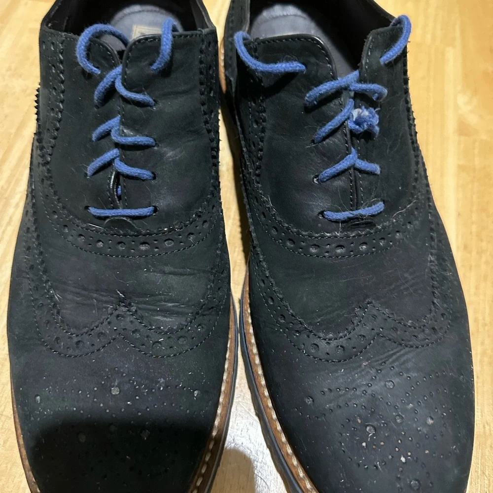 Bruno Magli sz 10, men’s lace up. Lighter than air and super comfortable! Cool - Picture 3 of 7